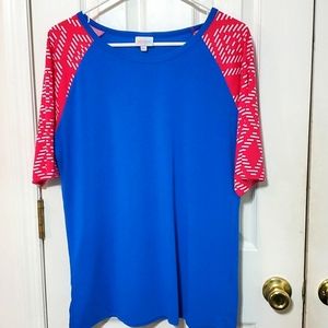 EUC LuLaRoe Gigi top, sz 2XL